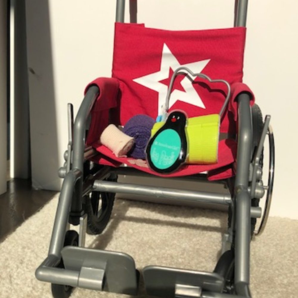 American Girl Wheelchair and Injury pack